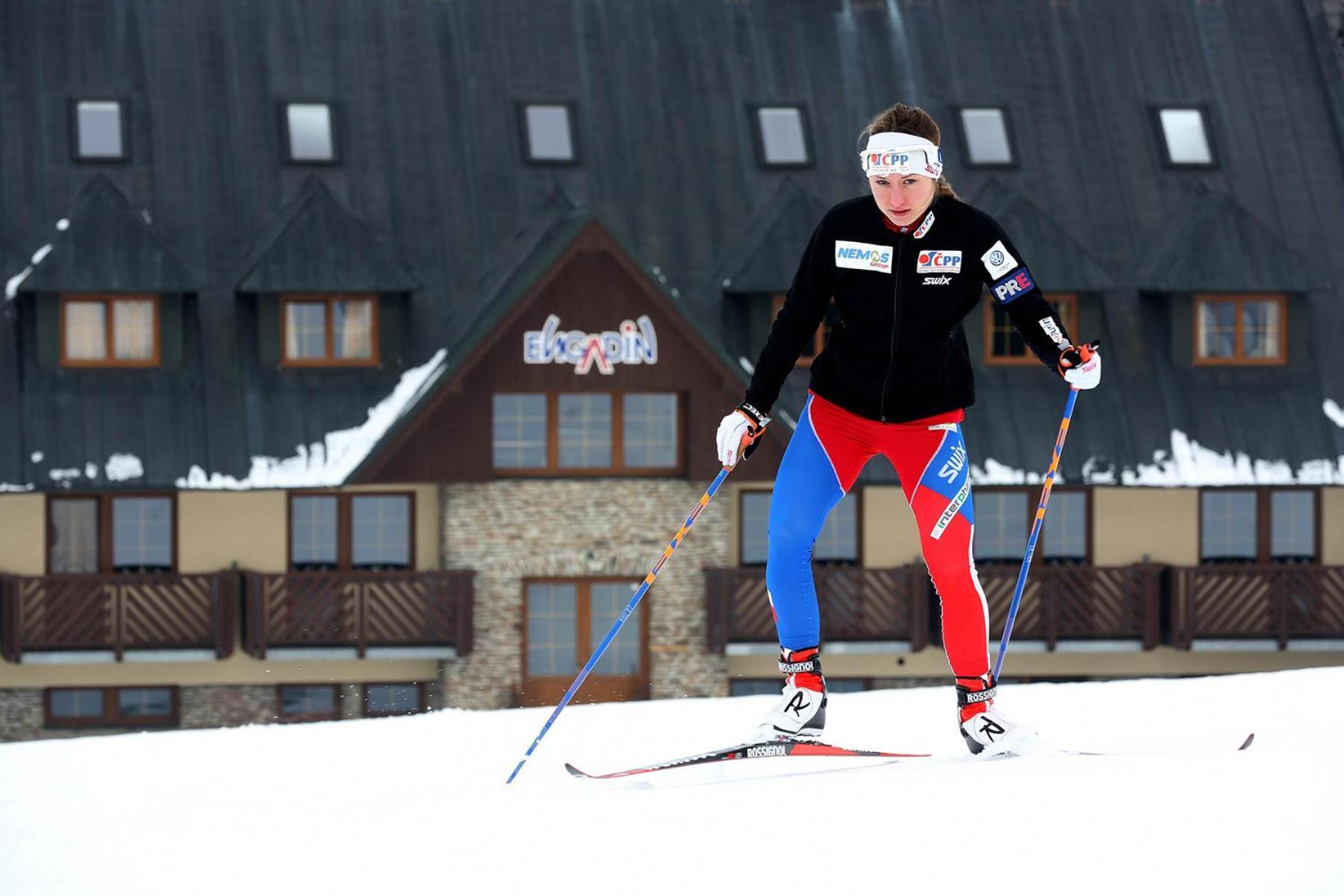 Apartmany Engadin Boží Dar Exteriör bild